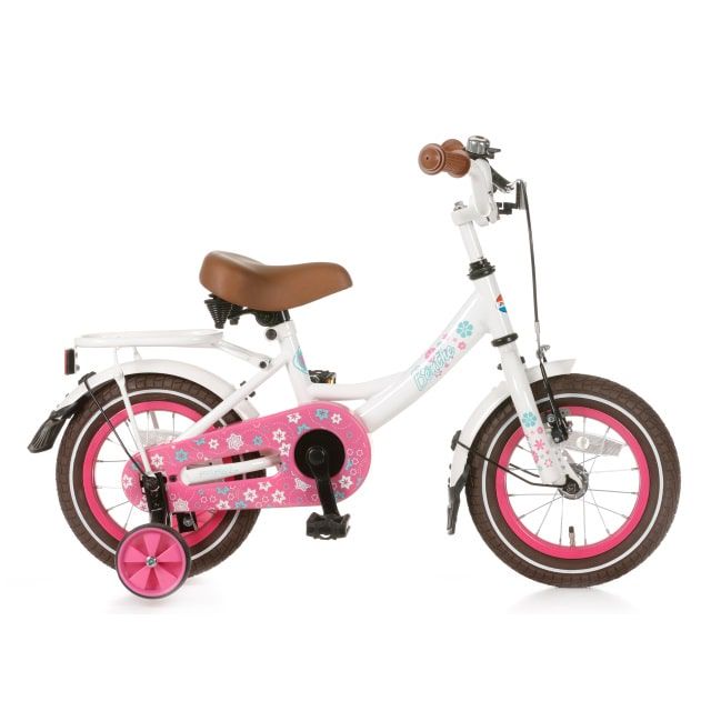 Popal Meisjesfiets Benthe 12 inch Wit